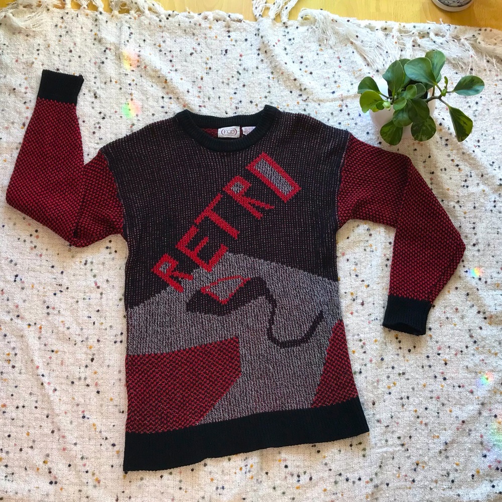 Vintage Retro Sweater